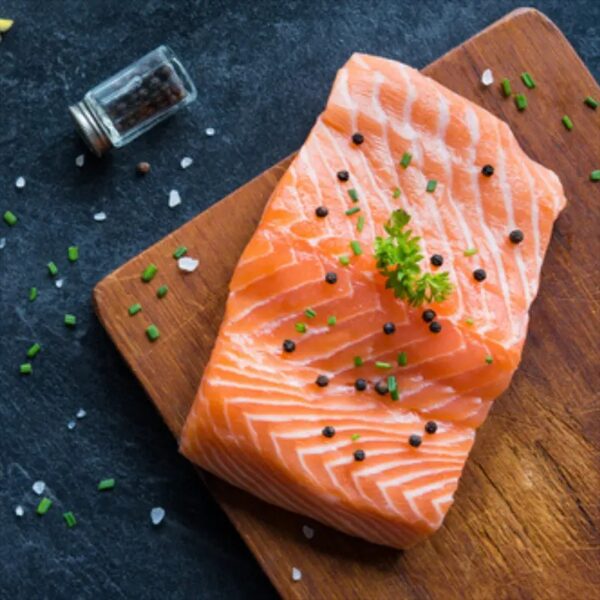 Raw Atlantic Salmon Fillet