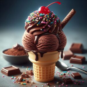 Chocolate Ice cream